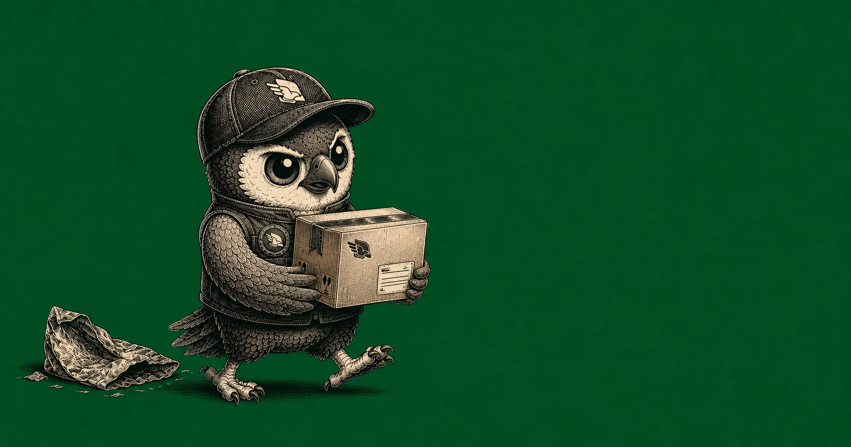 Peregrine mascot Perry moving past AliExpress into the premium dropshipping model: factory-direct sourcing, branded packaging, sub-10-day delivery for DTC brands